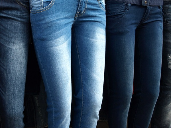 all types of jeans
