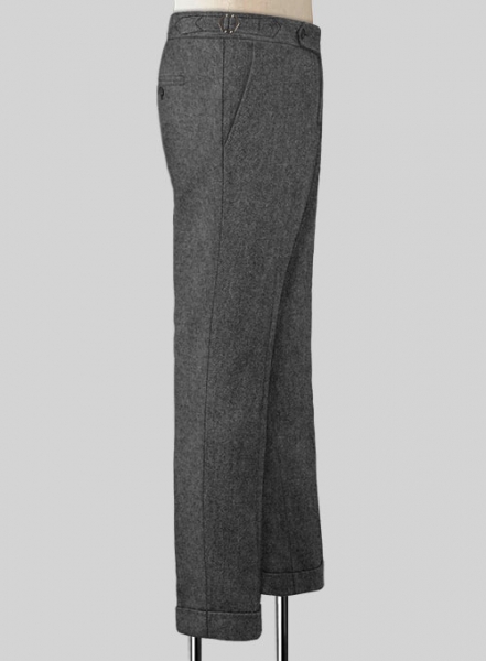 Gray Highland Tweed Trousers