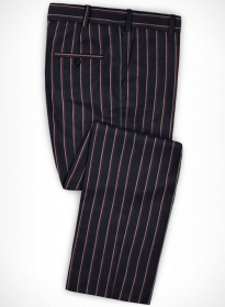 Napolean Atora Dark Blue Wool Pants