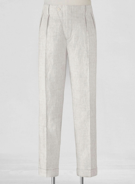 Italian Meadow Vintage Manny Linen Trousers