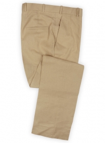 Tropical Tan Linen Pants