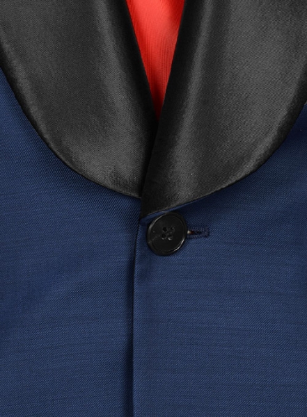 Napolean Persian Blue Wool Tuxedo Jacket