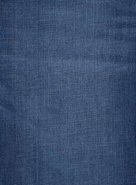 Alpha Blue Stretch Stone Wash Whisker Jeans