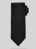 Black Satin Tie