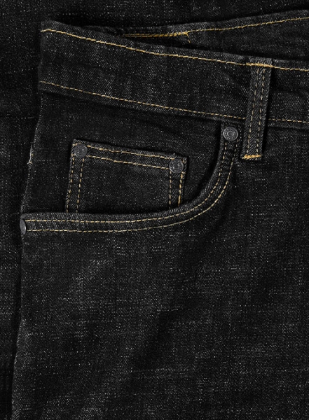 Miami Black Hard Wash Stretch Jeans