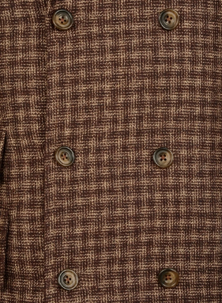 Maze Brown Tweed GQ Trench Coat