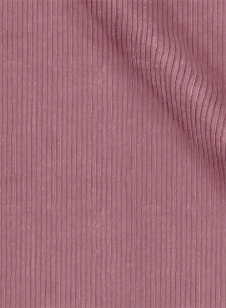 Pink Opera Stretch Corduroy Pants