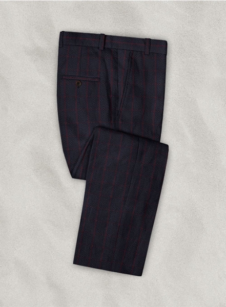 Solbiati Dark Blue Checks Seersucker Suit