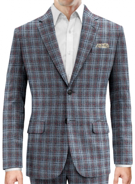 Country Gray Tweed Suit