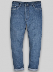 Whale Blue Stone Wash Stretch Jeans