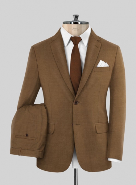 Napolean Rust Wool Suit