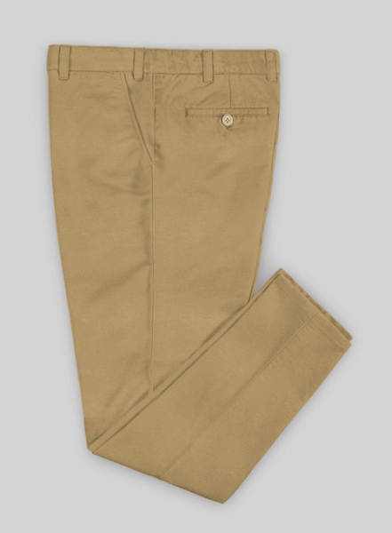 Khaki Stretch Chino Pants