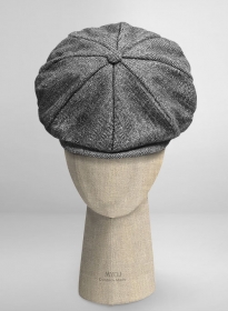 Thomas Shelby Peaky Blinders Vintage Gray Tweed Newsboy Cap