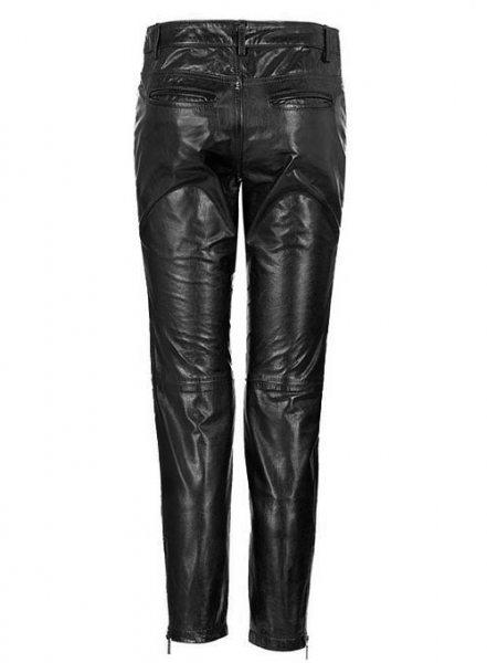 Leather Biker Jeans - Style #500