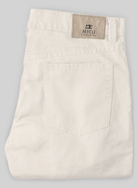 Stretch Summer Beige Chino Jeans