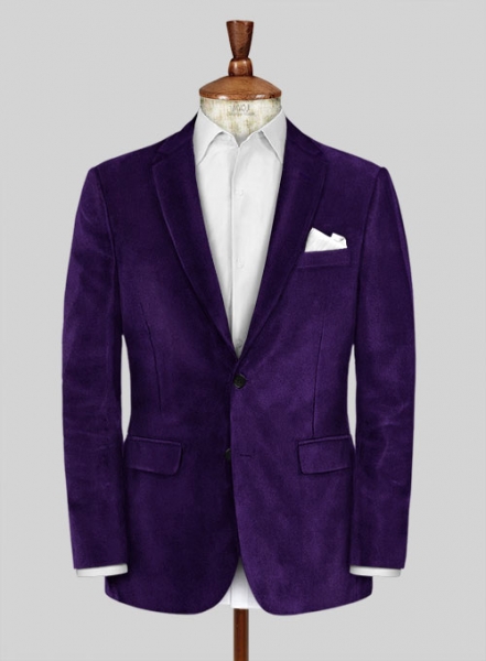 Purple Velvet Suit