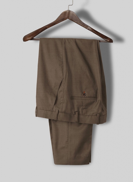 Napolean Brown Wool Suit