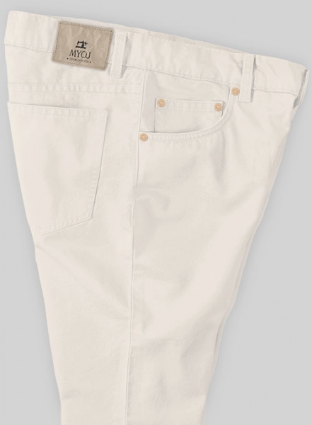 Stretch Summer Beige Chino Jeans