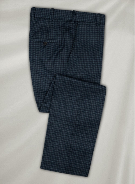 Reda Blue Cerez Tweed Pants