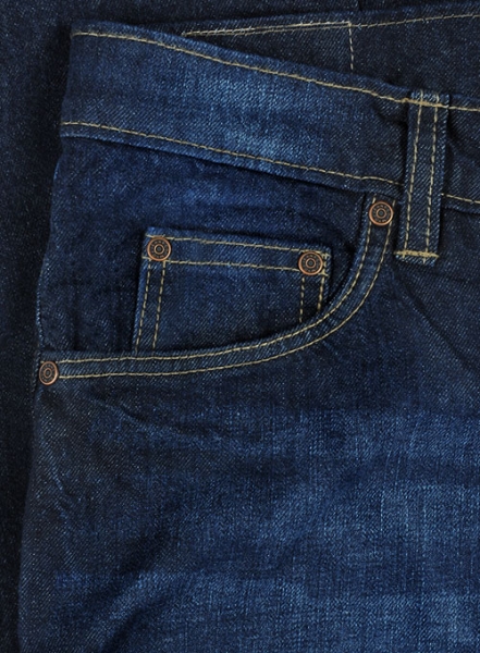 Aston Blue Hard Wash Whisker Jeans