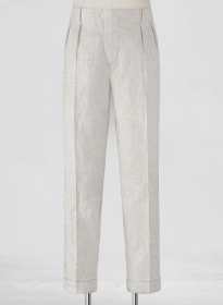 Italian Meadow Vintage Manny Linen Trousers