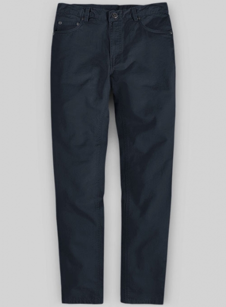 Dark Blue Stretch Chino Jeans