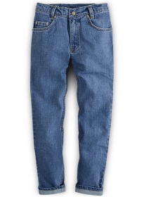 Slight Stretch Jeans - Light Blue