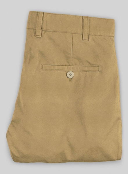 Khaki Stretch Chino Pants