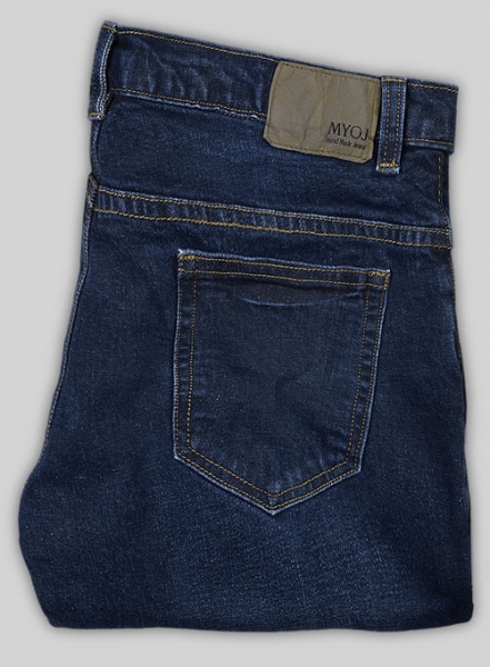 Slight Stretch Indigo Wash Whisker Jeans