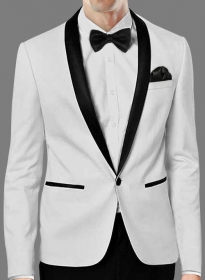 White Tuxedo Jacket