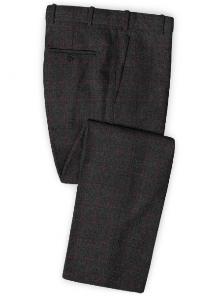 Bristol Charcoal Tweed Suit