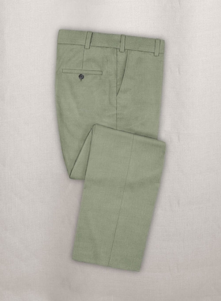 Napolean Cadet Green Wool Pants