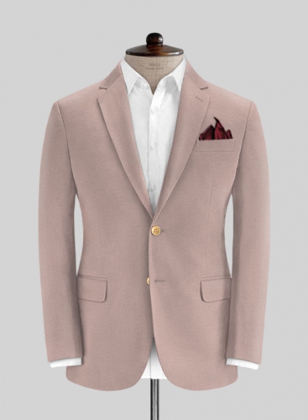 Light Mauve Stretch Chino Jacket