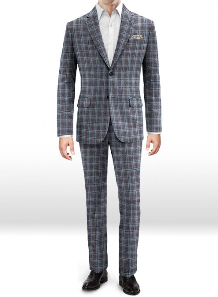 Country Gray Tweed Suit