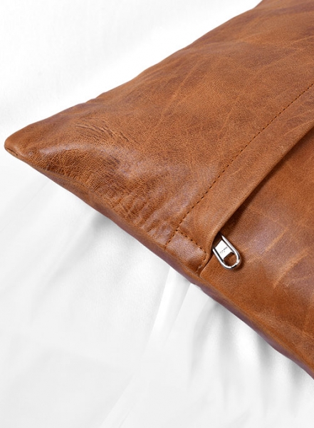 Leather Pillow Cover