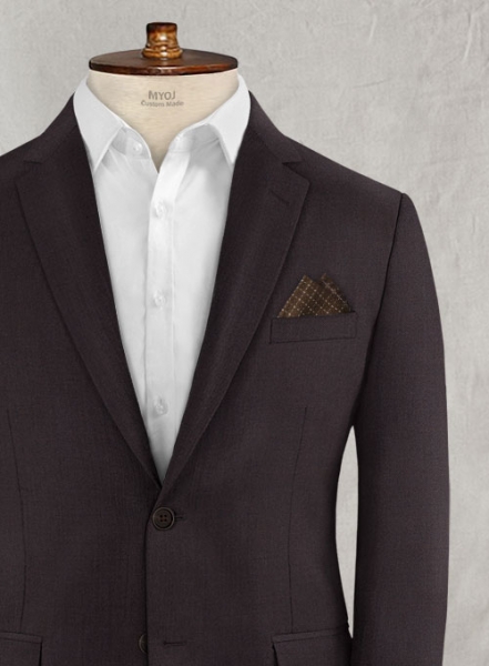 Reda Dark Wine Wool Suit