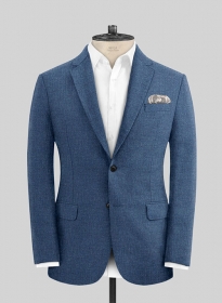 Solbiati Denim Mid Blue Linen Jacket