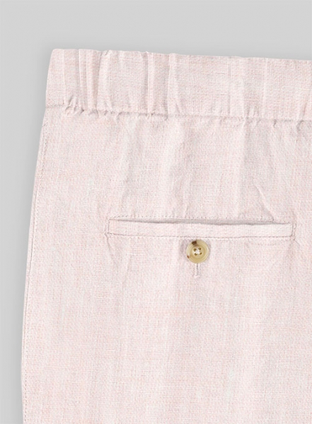 Easy Pants Roman Light Pink Linen