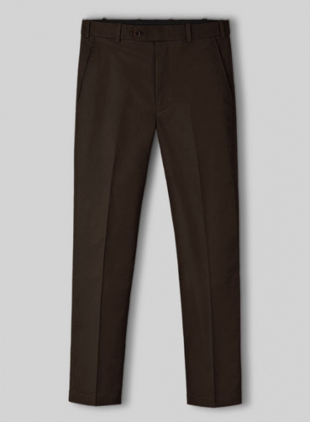 Caffe Brown Stretch Chino Suit