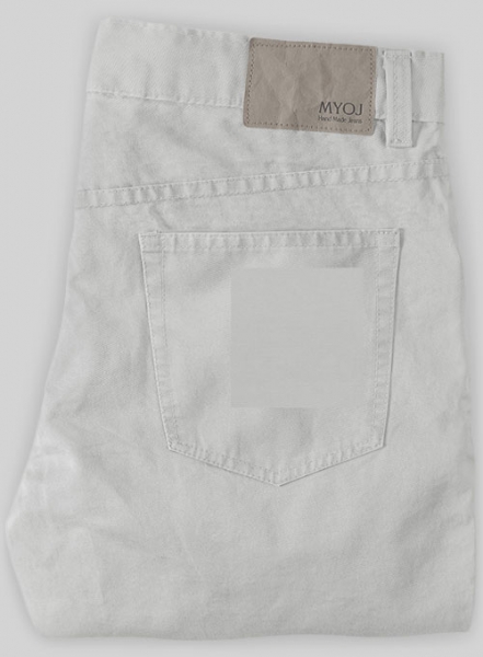 Light Gray Stretch Chino Jeans