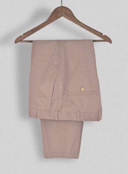 Light Mauve Stretch Chino Pants