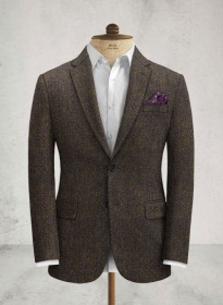 Harris Tweed Melange Brown Jacket