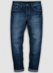 Bull Heavy Denim Indigo Wash Whisker Jeans