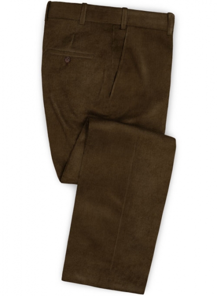 Dark Brown Corduroy Suit