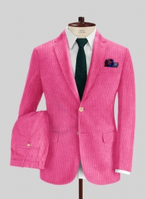 Fusica Pink Corduroy Suit