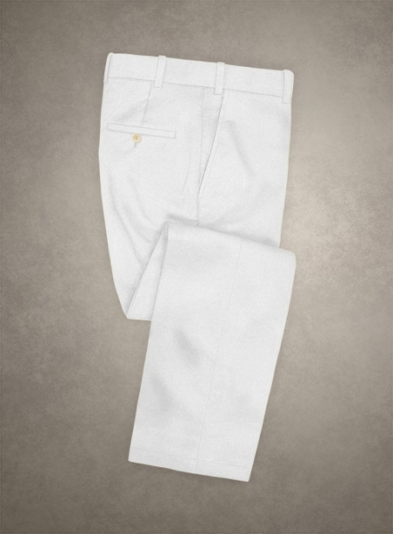 Caccioppoli Cotton Gabardine White Suit