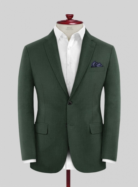 Napolean Green Wool Suit