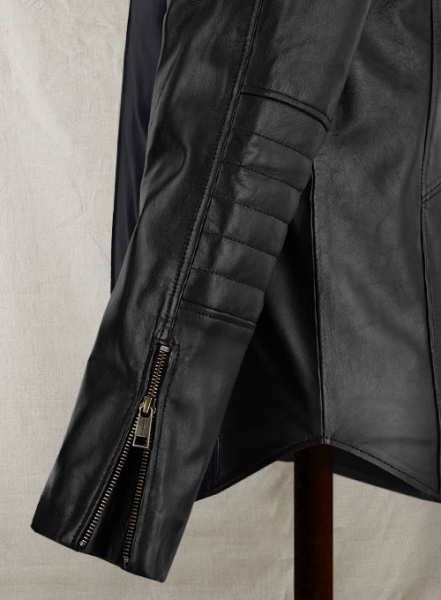 Batman Begins Christian Bale Leather Jacket