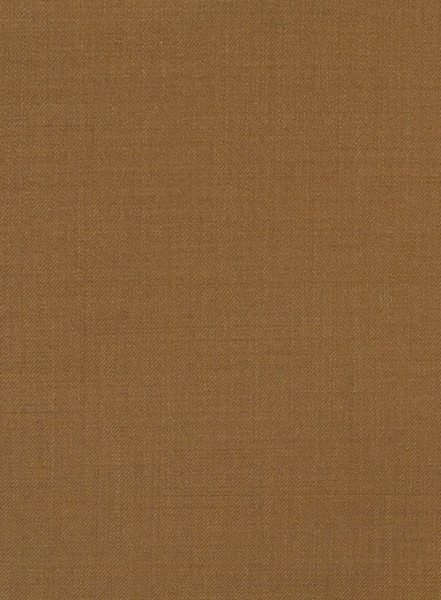 Stretch Tan Wool Suit