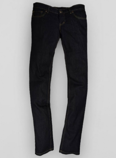 Deep Indigo Hard Washed Denim Jeans - Look #249